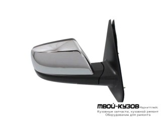 ЗЕРКАЛО ПРАВАЯ СТОРОНА ЭЛЕКТР С ПОДОГРЕВОМ ХРОМ (ТАЙВАНЬ) для Toyota SEQUOIA / TUNDRA (2007-2011)