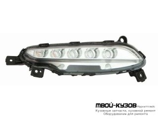 ФОНАРЬ ГАБАРИТНЫЙ ПРАВАЯ СТОРОНА В ПЕРЕД БАМПЕР DRL( ХОД. ОГНИ) ДИОД (DEPO) для Hyundai TUCSON (2015-)