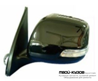 ЗЕРКАЛО ЛЕВАЯ СТОРОНА ЭЛЕКТР С АВТОСКЛАДЫВ УКАЗАТЕЛЬ ПОВОРОТА (CONVEX) (ТАЙВАНЬ) для Toyota LANDCRUISER PRADO 150 (2009-2017)