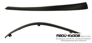 СПОЙЛЕР БАМПЕРА ПЕРЕДНИЙ ПРАВАЯ СТОРОНА ЧЁРНЫЙ (ТАЙВАНЬ) для Toyota AURIS (2007-)