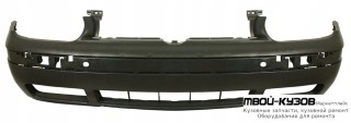 БАМПЕР ПЕРЕДНИЙ ГРУНТ (ТАЙВАНЬ) для Volkswagen GOLF IV (10.1997-)