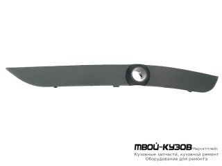 МОЛДИНГ БАМПЕРА ПЕРЕДНИЙ ЛЕВАЯ СТОРОНА С ОТВ ПОД ДАТЧИКИ (ТАЙВАНЬ) для BMW E53 X5 (1999-2004.2004 - 2006)