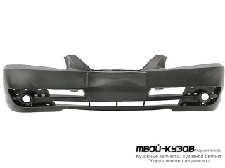 БАМПЕР ПЕРЕДНИЙ С ОТВЕРСТИЯМИ ПОД ПРОТИВОТУМАННЫЕ ФАРЫ (КИТАЙ) для Hyundai ELANTRA (2004-)