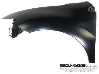 КРЫЛО ПЕРЕДНИЙ ЛЕВАЯ СТОРОНА БЕЗ ОТВ ПОД ПОВТОРИТЕЛЬ (ТАЙВАНЬ) для Nissan MURANO (2008-)