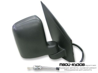 ЗЕРКАЛО ПРАВАЯ СТОРОНА МЕХАН С ТРОСИК (CONVEX) (ТАЙВАНЬ) для Ford TRANSIT CONNECT / TOURNEO CONNECT (09.2002-)