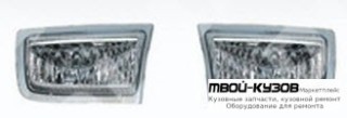 ФАРА ПРОТИВОТУМАННАЯ ЛЕВАЯ + ПРАВАЯ (КОМПЛЕКТ) С ПРОВОДК , КНОПКОЙ (КИТАЙ) для Toyota LANDCRUISER PRADO 90 (04.1996 - 09.2002)