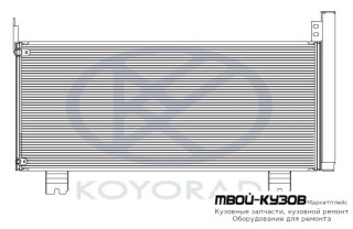 RX270/350/450h КОНДЕНСАТОР КОНДИЦИОНЕРА (KOYO) для Lexus RX 270 / 350/450h (2009-2012)