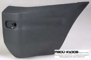 БОКОВИНА БАМПЕРА ЗАДНИЙ ПРАВАЯ СТОРОНА БЕЗ ОТВ П/РАСШИРИТ (5 ДВ) ТЕМНО-СЕРЫЙ (ТАЙВАНЬ) для Toyota RAV4 (04.1994 - 08.1997) (09.1997 - 08.2000)