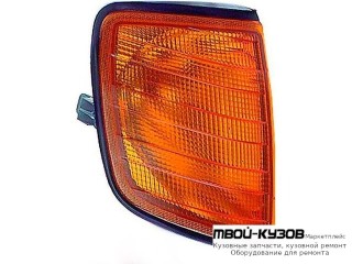 УКАЗ.ПОВОРОТА УГЛОВОЙ ПРАВАЯ СТОРОНА (DEPO) ЖЕЛТ для Mercedes W124 (01.1985 - 08.1989) (09.1989 - 06.1993) E124 (07.1993 - 06.1995)