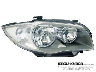 ФАРА ПРАВАЯ СТОРОНА ПОД КОРРЕКТОР (DEPO) для BMW E87 (2003-)
