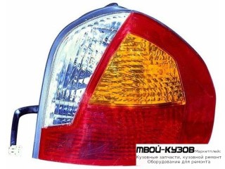 ФОНАРЬ ЗАДНИЙ ВНЕШНИЙ ПРАВАЯ СТОРОНА (USA) (DEPO) для Hyundai SANTA FE (2001-2006) / CLASSIC TAGAZ (2008-)