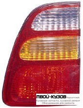 ФОНАРЬ ЗАДНИЙ ВНУТРЕН ПРАВАЯ СТОРОНА (DEPO) ТРЕХЦВЕТН для Toyota LANDCRUISER 100 (1998-)