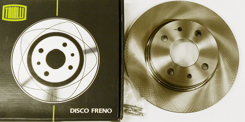 Диск тормозной ВАЗ-2108 (TRIALLI) DF115 в уп.