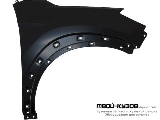 КРЫЛО ПЕРЕДНИЙ ПРАВАЯ СТОРОНА БЕЗ ОТВ ПОД ПОВТОРИТЕЛЬ (ТАЙВАНЬ) для Hyundai TUCSON (2015-)