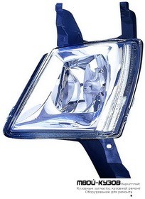 ФАРА ПРОТИВОТУМАННАЯ ПРАВАЯ СТОРОНА (DEPO) для Peugeot 407 (2004-)