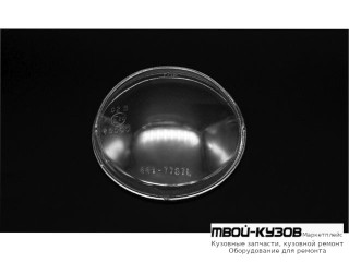 СТЕКЛО ФАРЫ ПРОТИВОТУМ ЛЕВАЯ СТОРОНА КРУГЛ для Skoda FABIA (01.2000 - 2006), Volkswagen CRAFTER (2006-), Volkswagen TOUAREG (11.2002 - 2010), Volkswagen TRANSPORTER T5 (2003-2009)