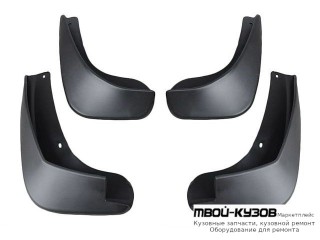 БРЫЗГОВИК ПЕРЕДНИЙ КРЫЛА + ЗАДНИЙ (4 ШТ) (КИТАЙ) для Nissan QASHQAI (2007-)