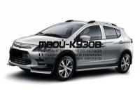 R.3302.004 - ЗАЩИТА ПЕРЕДНЕГО БАМПЕРА d42 уголки (RIVAL) Lifan X50 (2015-)