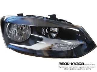 ФАРА ПРАВАЯ СТОРОНА С КОРРЕКТОР (ХЭТЧБЭК) (КИТАЙ) для Volkswagen POLO (09.2010 - 2020)