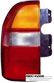 ФОНАРЬ ЗАДНИЙ ВНЕШНИЙ ЛЕВАЯ СТОРОНА (USA) (DEPO) для Suzuki GRAND VITARA (1998-) CHEVROLET TRACKER (1999-) XL7 (2001-2006)