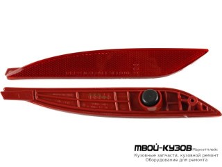 ФОНАРЬ-КАТАФОТ ПРАВАЯ СТОРОНА В ЗАДНИЙ БАМПЕР (DEPO) для Hyundai SONATA (2010-)