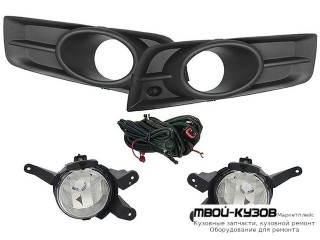 ФАРА ПРОТИВОТУМАННАЯ ЛЕВАЯ + ПРАВАЯ (КОМПЛЕКТ) С РЕШЕТК БАМПЕРА , ПРОВОДК для Chevrolet CRUZE (2009-)