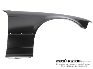 КРЫЛО ПЕРЕДНИЙ ПРАВАЯ СТОРОНА (КУПЕ) (КАБРИОЛЕТ) БЕЗ ОТВ ПОД ПОВТОРИТЕЛЬ (ТАЙВАНЬ) для BMW E36 (12.1990 - 01.2000)