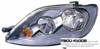 ФАРА ЛЕВАЯ СТОРОНА С КОРРЕКТОР (DEPO) для Volkswagen GOLF PLUS (2004-)