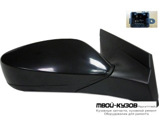 ЗЕРКАЛО ПРАВАЯ СТОРОНА ЭЛЕКТР БЕЗ ПОДОГРЕВОМ (КИТАЙ) для Hyundai SOLARIS (2011-)