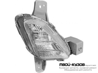 ФАРА ПРОТИВОТУМАННАЯ ПРАВАЯ СТОРОНА DRL( ХОД. ОГНИ) (КИТАЙ) для Hyundai SONATA (2017-)