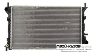 РАДИАТОР ОХЛАЖДЕНИЯ 2 AT MT (USA) АЛЮМИН для Ford FOCUS (11.1998 - 10.2001) (11.2001-)