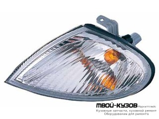 УКАЗ.ПОВОРОТА УГЛОВОЙ ЛЕВАЯ СТОРОНА (DEPO) ПРОЗРАЧНЫЙН для Hyundai ELANTRA (11.1995 - 04.1998) (05.1998 - 2000)