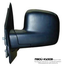 ЗЕРКАЛО ЛЕВАЯ СТОРОНА ЭЛЕКТР С ПОДОГРЕВОМ (ASPHERICAL) ГРУНТ (ТАЙВАНЬ) для Volkswagen TRANSPORTER T5 (2003-2009)