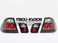 444-1906F-UEVS - ТЮНИНГ-ФОНАРИ (КОМПЛЕКТ) в крыло и в крышку багажника (DEPO) BMW E46 (1998-2001)