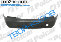 ALMERA 2003- 3/5 ДВ. БАМПЕР ЗАДДНИЙ ПОД ПОКРАСКУ НЕГРУНТОВАННЫЙ