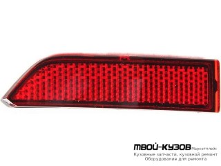 ФОНАРЬ-КАТАФОТ ЛЕВАЯ СТОРОНА В ЗАДНИЙ БАМПЕР ВНЕШНИЙ (DEPO) для Volkswagen TIGUAN (2016-)