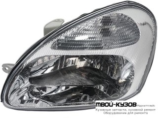 ФАРА ЛЕВАЯ СТОРОНА БЕЗ КОРРЕКТОР (DEPO) для Daewoo NUBIRA (2000-)