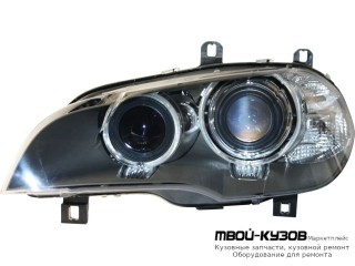 ФАРА ЛЕВАЯ СТОРОНА ЛИНЗОВАННАЯ С КОРРЕКТОР , AFS , ДИОД , (КСЕНОН) (DEPO) для BMW E70 X5 (2007-)