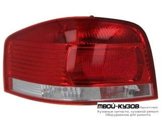ФОНАРЬ ЗАДНИЙ ВНЕШНИЙ ЛЕВАЯ СТОРОНА (3 дв) (DEPO) для Audi A3 (09.2003 - 09.2005-)