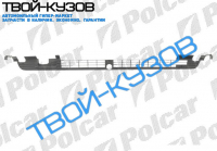 GOLF2/JETTA2 0883-92 РЕШЕТКА НИЖНЯЯ В ,ЮБКУ,
