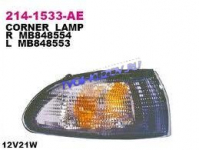 GALANT 0393-1296 ПОВОРОТНИК ПРАВЫЙ БЕЛЫЙ   214-1533R-AE