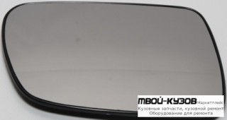 СТЕКЛО ЗЕРКАЛА ПРАВАЯ СТОРОНА С ПОДОГРЕВОМ (CONVEX) (ТАЙВАНЬ) для Peugeot 307 (2005-), Peugeot 307 (08.2001-)