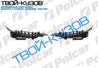 307 01- КРЕПЛЕНИЯ ПЕРЕДНЕГО БАМПЕРА ЛЕВ+ПРАВ