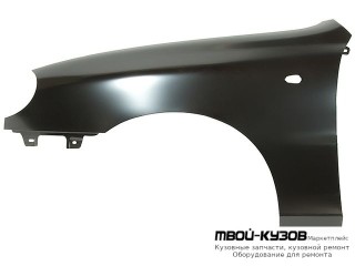 КРЫЛО ПЕРЕДНИЙ ЛЕВАЯ СТОРОНА С ОТВ ПОД ПОВТОРИТЕЛЬ ОЦИНКОВ для Daewoo LANOS (1998-) CHEVROLET LANOS (2002-)