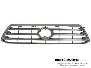 РЕШЕТКА РАДИАТОРА ХРОМ СЕРЫЙ. (КИТАЙ) для Toyota HIGHLANDER (2007-2009)