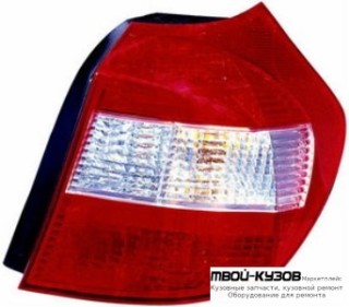 ФОНАРЬ ЗАДНИЙ ВНЕШНИЙ ПРАВАЯ СТОРОНА (DEPO) КРАСНЫЙ-БЕЛ для BMW E87 (2003-)