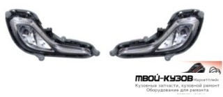 ФАРА ПРОТИВОТУМАННАЯ ЛЕВАЯ + ПРАВАЯ (КОМПЛЕКТ) С ПРОВОДК , КНОПКОЙ для Hyundai SOLARIS (2011-)