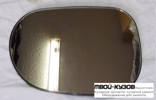 СТЕКЛО ЗЕРКАЛА ПРАВАЯ СТОРОНА ЭЛЕКТР С ПОДОГРЕВОМ (ASPHERICAL) (ТАЙВАНЬ) для Mercedes W163 (ML) (09.1998-)