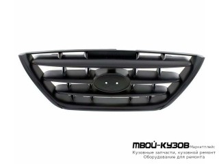 РЕШЕТКА РАДИАТОРА В СБОРЕ БЕЗ МОЛДИНГ ХРОМ-ЧЁРНЫЙ для Hyundai ELANTRA (2004-)
