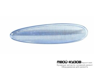 ПОВТОРИТЕЛЬ ПОВОРОТА ЛЕВАЯ = ПРАВАЯ (DEPO) ПРОЗРАЧНЫЙН для Fiat ALBEA / PALIO (2005-)